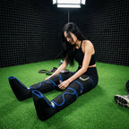 Air Pressure Pro - Bottes de Massage par Compression d'Air 360° Pieds et Mollets, Chaleur Intégrée Pulsax