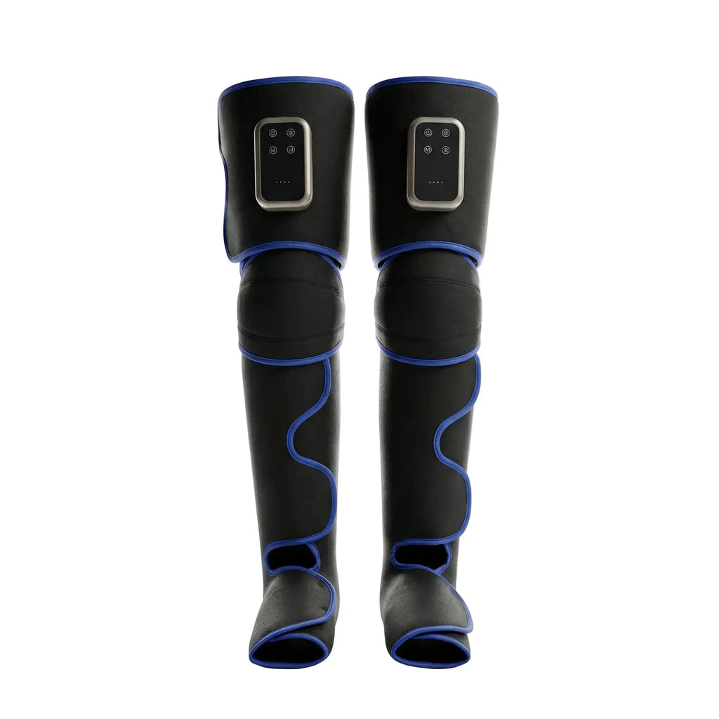 Air Pressure Pro - Bottes de Massage par Compression d'Air 360° Pieds et Mollets, Chaleur Intégrée Pulsax