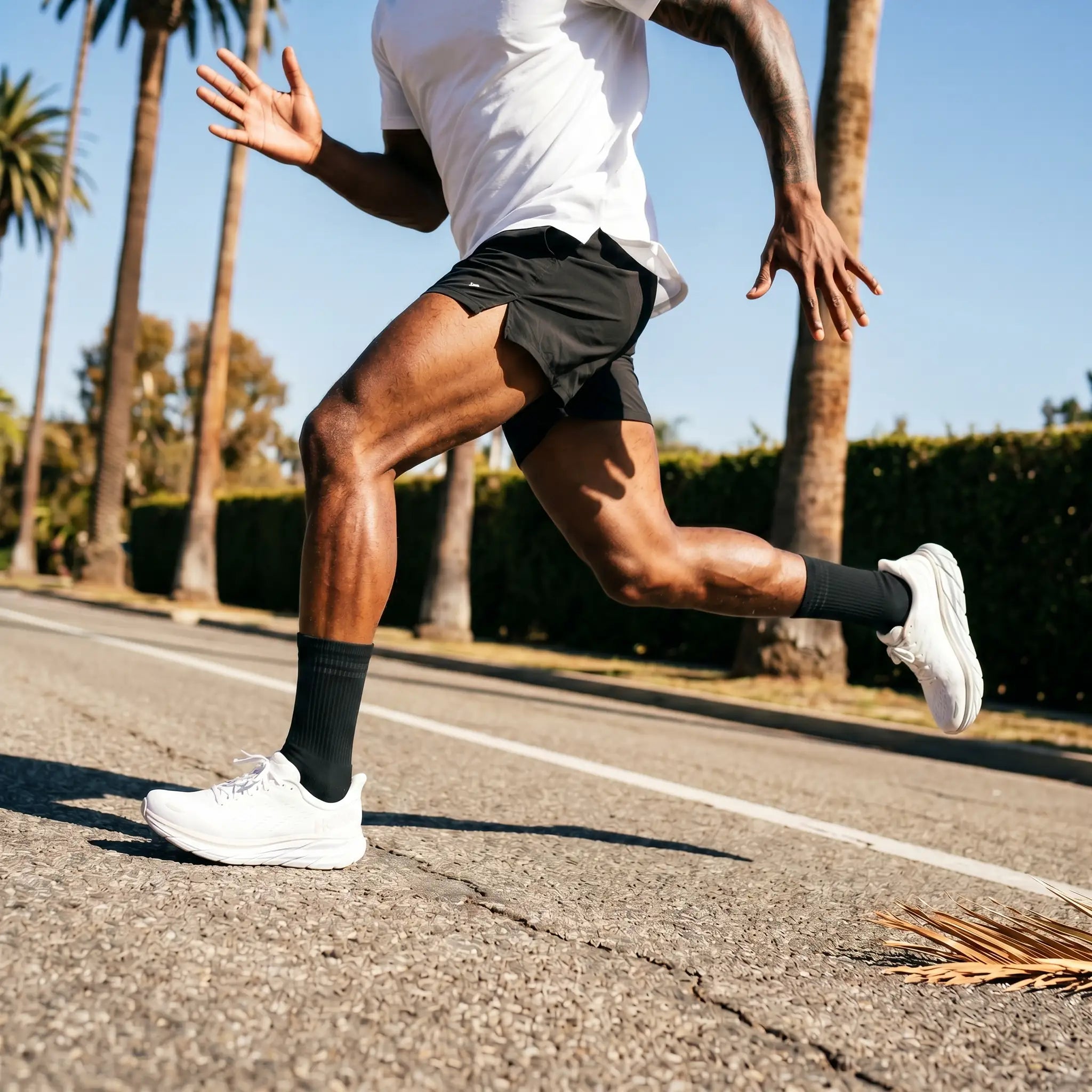 Chaussettes de Compression Homme Mi-Mollet - Coton Respirant Anti-Odeur, Maintien Sport et Travail Pulsax