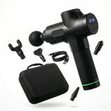 Pistolet de Massage à Percussion DeepHit Pro — Chaleur et Froid, 6 Vitesses, Moteur Silencieux, Portable Pulsax