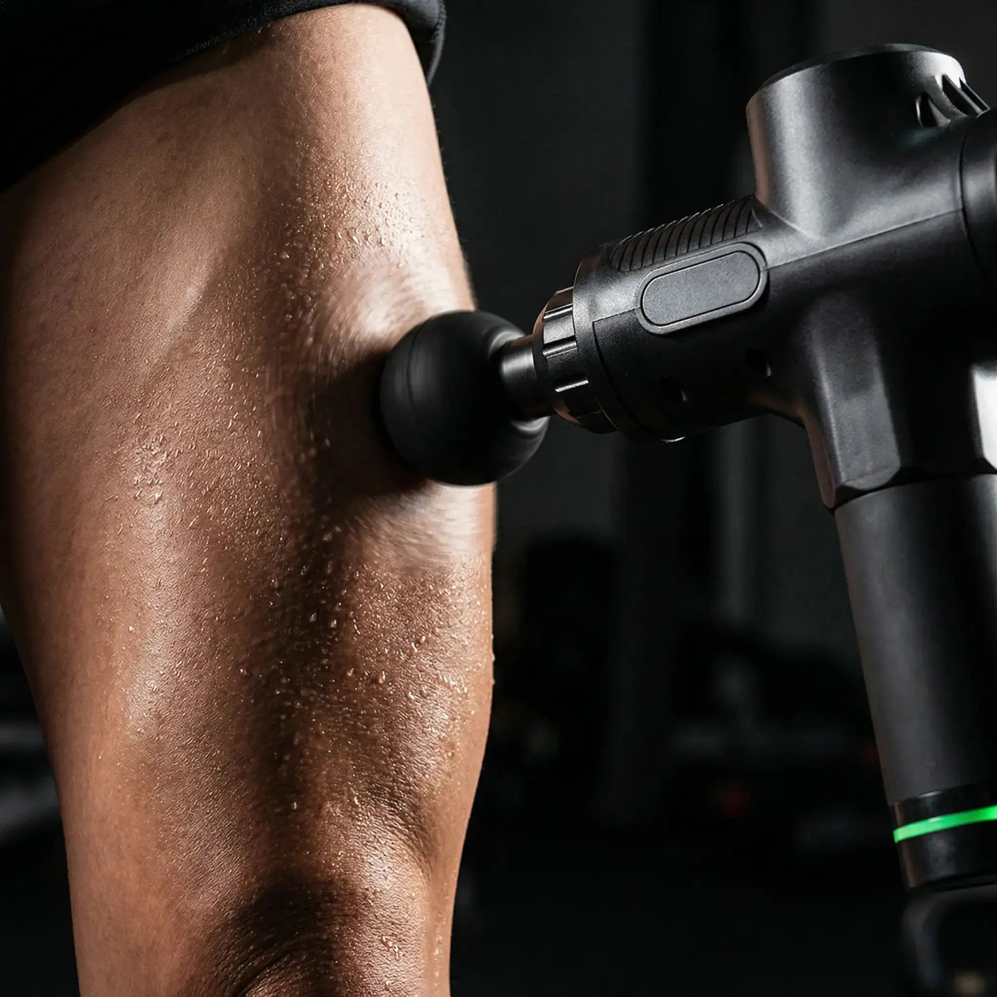 Pistolet de Massage à Percussion DeepHit Pro — Chaleur et Froid, 6 Vitesses, Moteur Silencieux, Portable Pulsax