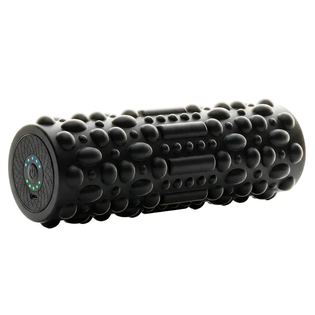 Rouleau de Massage Vibrant en Mousse - 5 Modes d'Intensité, Rechargeable USB-C Pulsax
