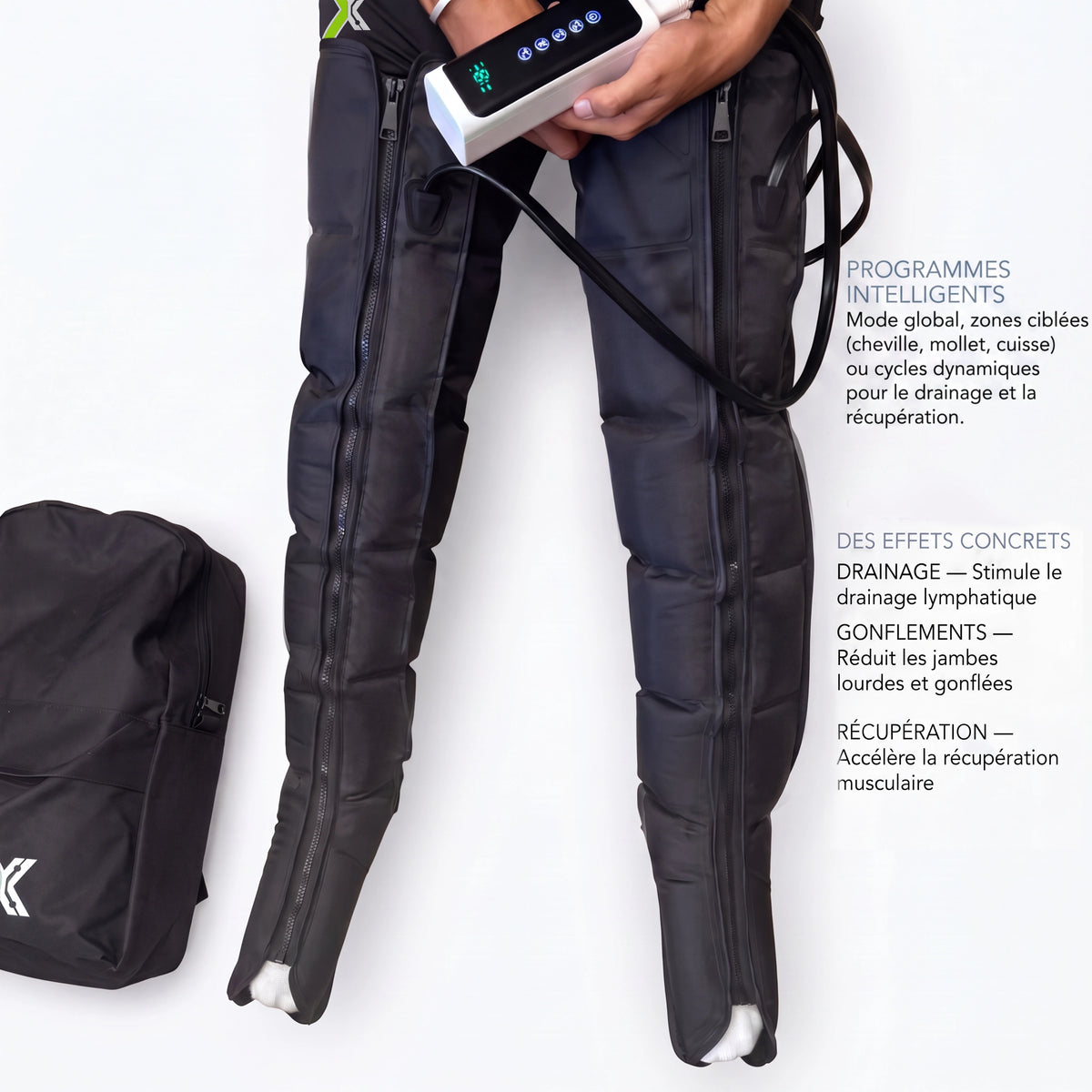 AirPulse Pro - Bottes de Pressothérapie Pulsax