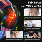 Masseur Genou Chauffant Sans Fil Pulsax