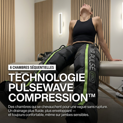 Air Pulse Pro - Bottes de Pressothérapie Pneumatique Intelligente Pulsax