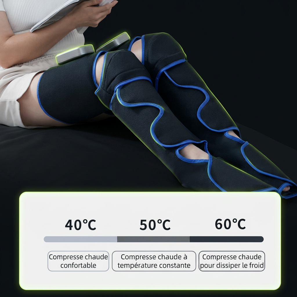 Air Pressure Pro - Bottes de Pressothérapie 3 Modes Pulsax